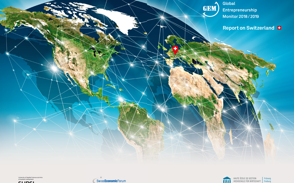 Pages de couverture du Rappport GEM Suisse 2018-2019 