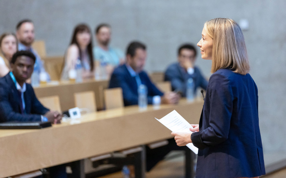 Johanna Gapany, discours 30 ans HEG-FR